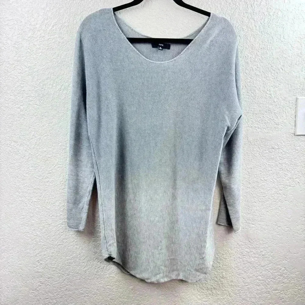 Fate Faded Gray Long-sleeve Tunic - Size M